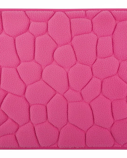 Covoras baie, SANITARY, Microfibra, 45x70 cm, Fucsia , Dreptunghiular