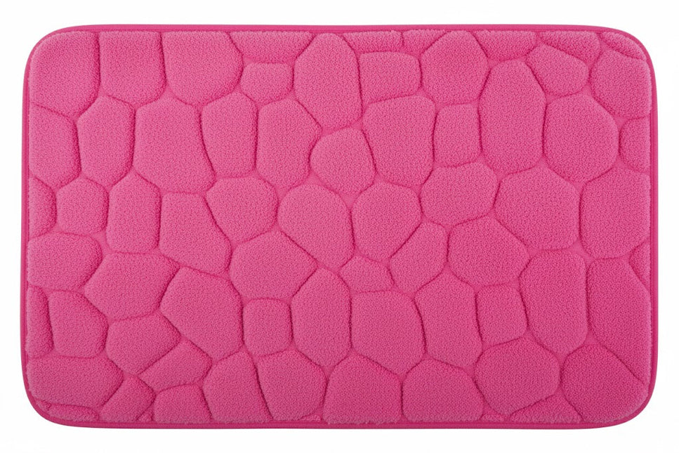 Covoras baie, SANITARY, Microfibra, 45x70 cm, Fucsia , Dreptunghiular