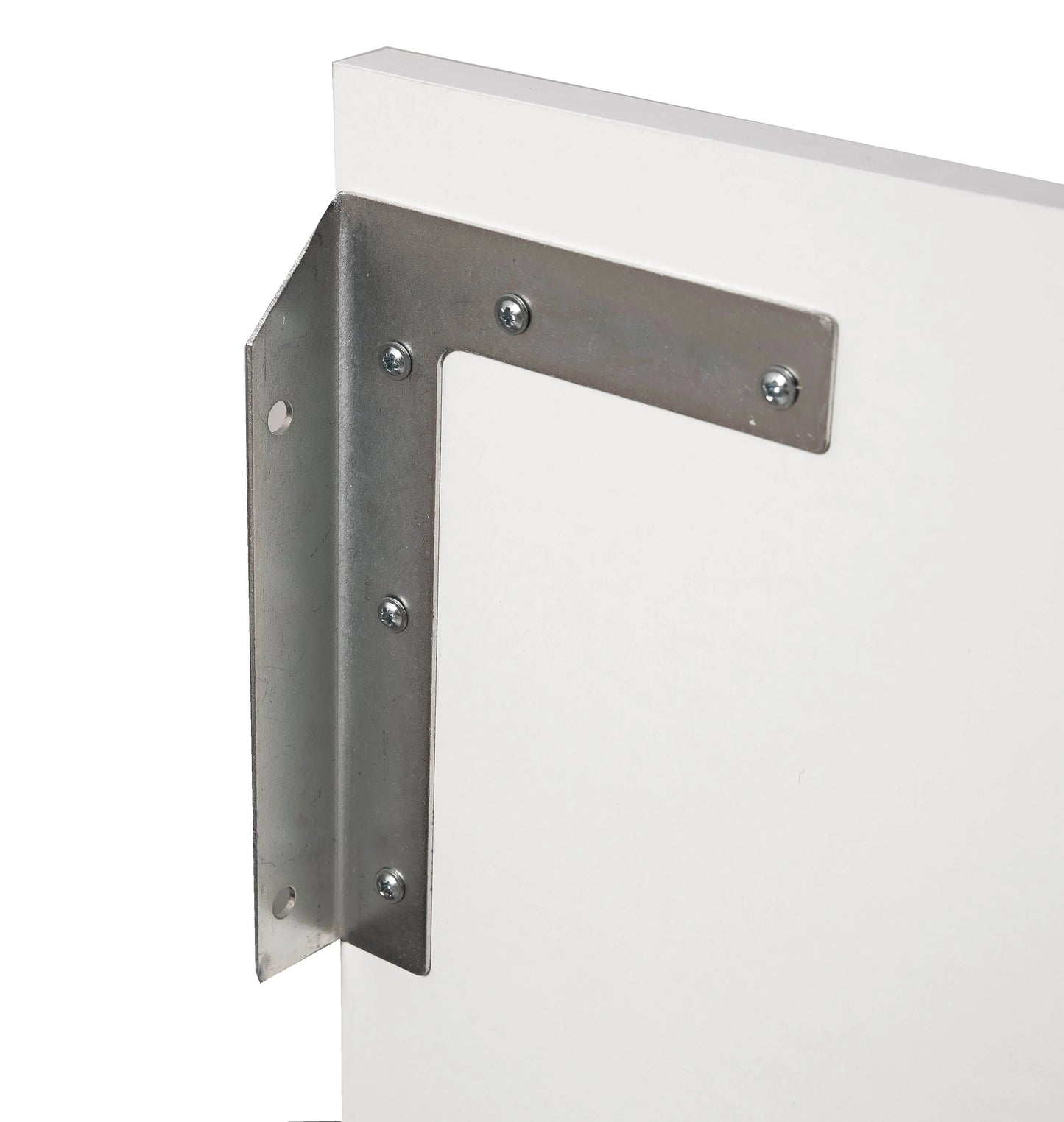 Mobilier de baie suspendat Vintage, Alb lucios