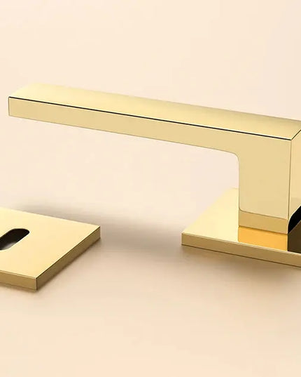 Manere usi CUBE SLIM auriu lucios