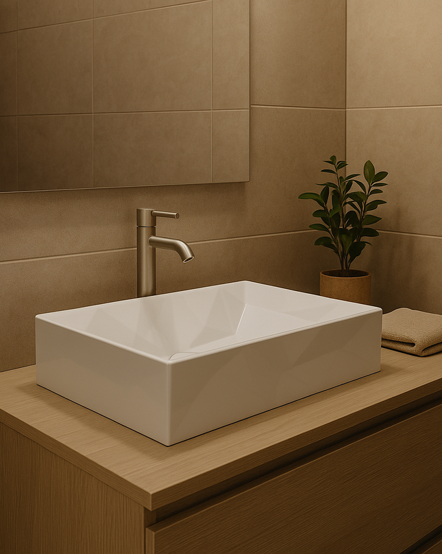 Lavoar Ceramic Modern Rectangular A526