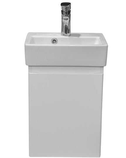 Mobilier de baie suspendat Accent alb