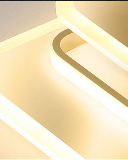 Lustră LED Auriu cu Telecomandă G 3816/3 GD