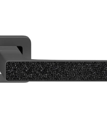 Manere usi DEKO Grafit cu decor de cristale negre