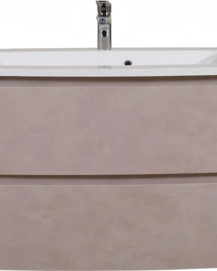 Mobilier de baie suspendat Headway beton-beige