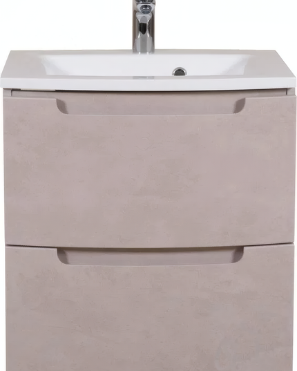 Mobilier de baie suspendat Headway beton-beige
