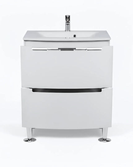 Set baie Headway – mască pe pardoseală cu lavoar ceramic