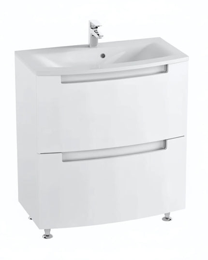 Set baie Headway – mască pe pardoseală cu lavoar ceramic