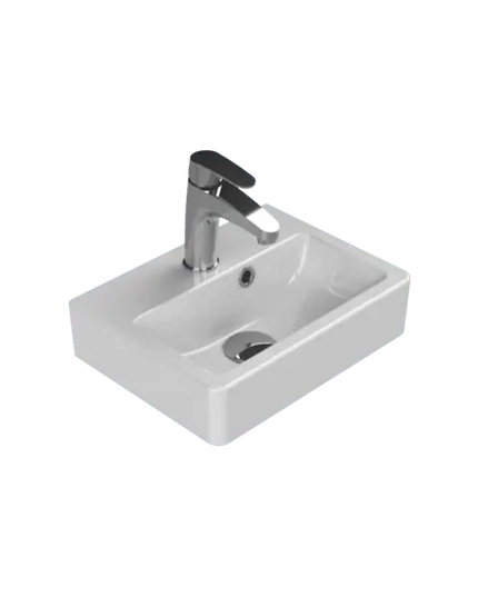 Mobilier de baie suspendat Accent alb