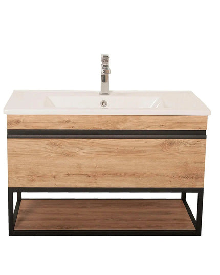 Mobilier de baie suspendat Loft Iron, Seville