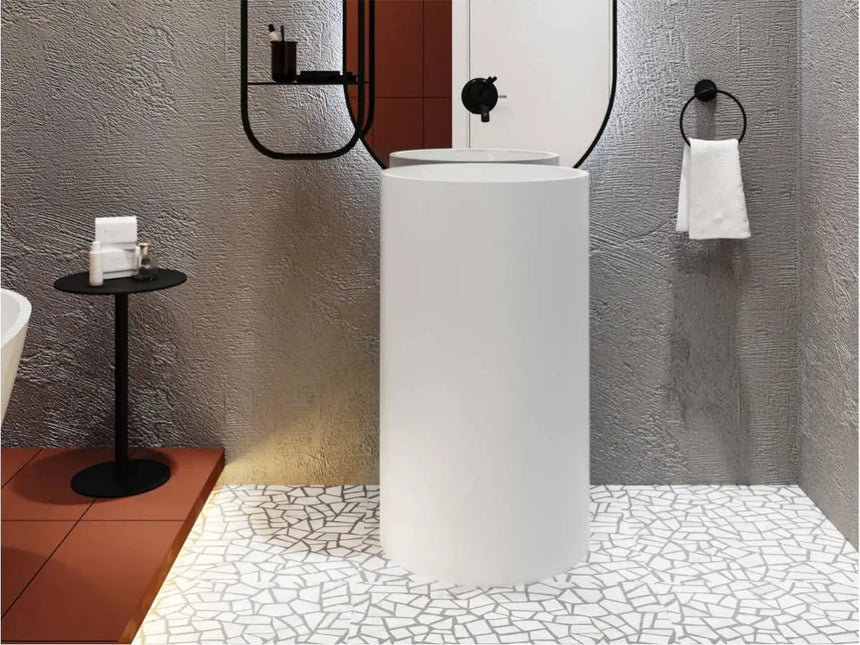 Lavoar COSMOS Alb Lucios