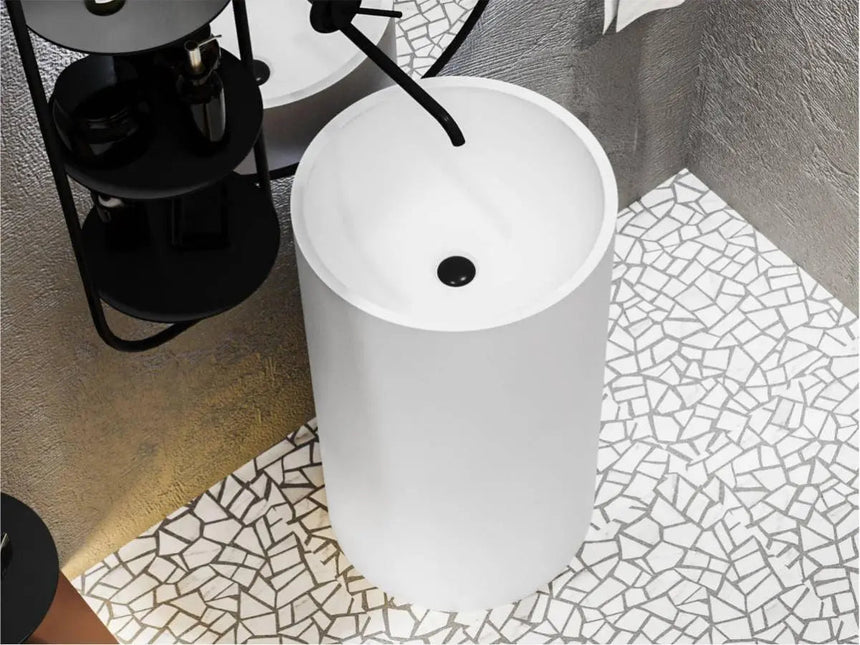 Lavoar COSMOS Alb Lucios