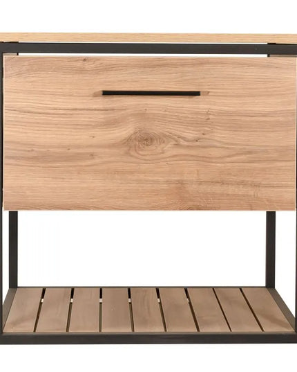 Mobilier baie suspendat Loft Scandi Seville cu blat – Design Nordic