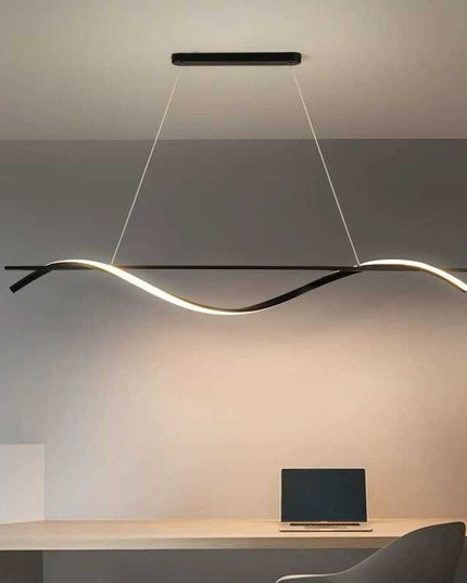 Lustră LED 30W Minimalist cu Telecomandă – Design Modern și Lumină Reglabilă SE-P1088/BK