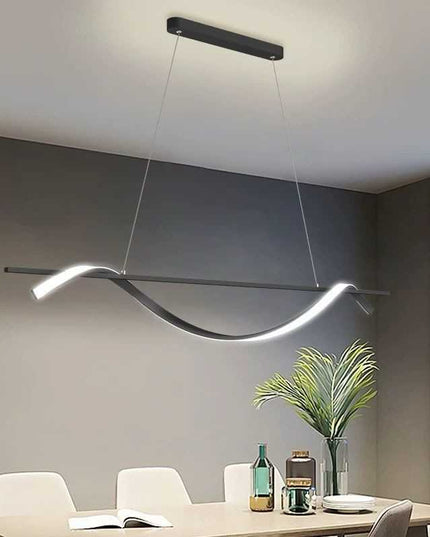 Lustră LED 30W Minimalist cu Telecomandă – Design Modern și Lumină Reglabilă SE-P1088/BK