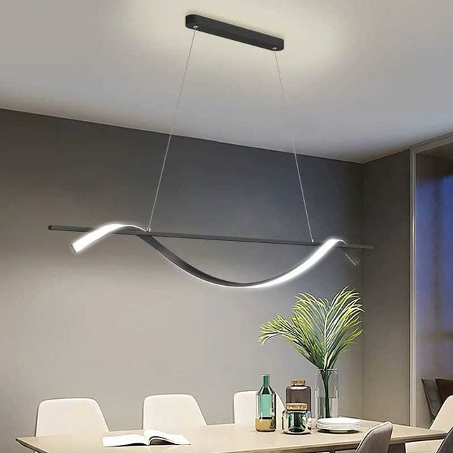 Lustră LED 30W Minimalist cu Telecomandă – Design Modern și Lumină Reglabilă SE-P1088/BK
