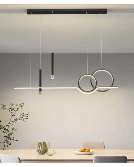 Lustră LED 98W Minimalist cu Telecomandă WiFi 2.4G SE-P1089/120