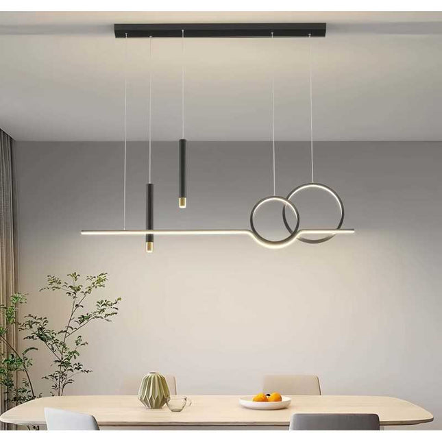 Lustră LED 98W Minimalist cu Telecomandă WiFi 2.4G SE-P1089/120