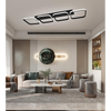 Lustră LED cu 4 Pătrate – Design Modern și Iluminare Inteligentă G3860/4