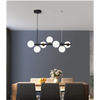 Lustră LED cu 7 Globuri Alb Mat G9  DX1026/7 BK