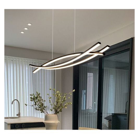 Lustră LED Modernă – Eleganță și Iluminare Eficientă - G3937 BK