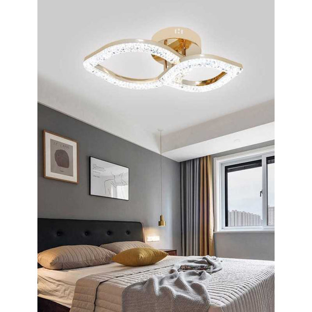 Lustră LED cu Telecomandă WiFi 48W – Iluminare Inteligentă și Reglabilă - G4027/1+1