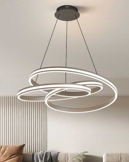 Lustra LED cu Telecomanda wifi 2.4G lumina/rece/calda/neutra intensitate reglabila 8795/550 BK