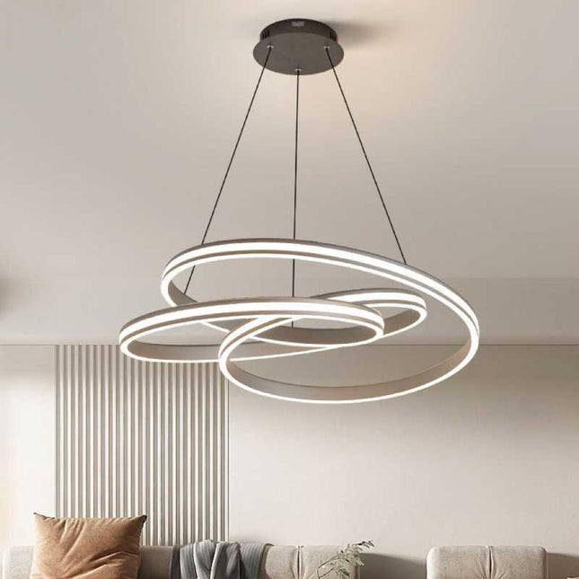 Lustra LED cu Telecomanda wifi 2.4G lumina/rece/calda/neutra intensitate reglabila 8795/550 BK