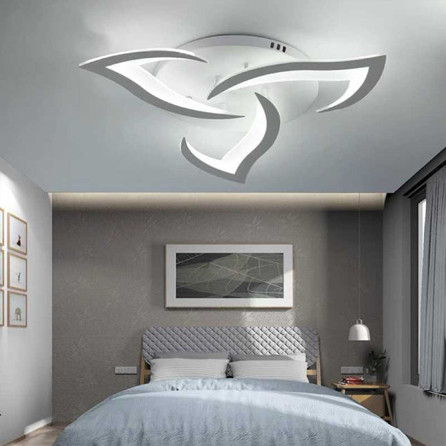 Lustră LED cu Telecomandă WiFi 58cm – Iluminare Inteligentă și Modernă  G16801/3 WT