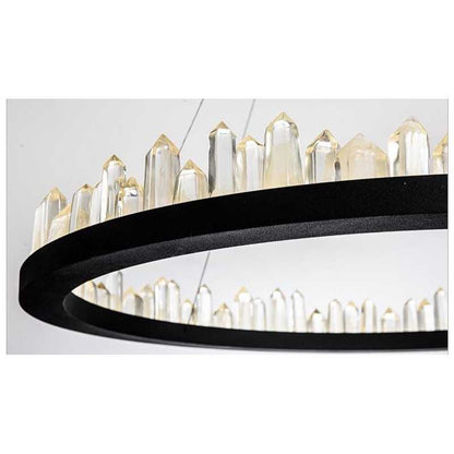 Lustră LED Cristal D60cm cu Telecomandă WiFi 2.4G – Eleganță și Tehnologie la Superlativ - G4106/600