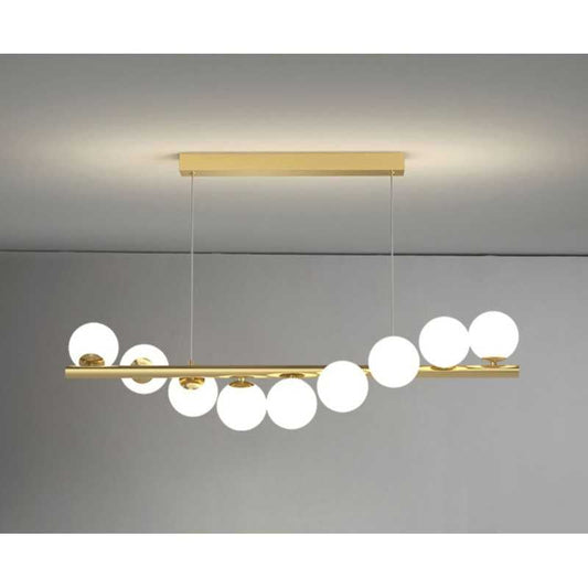 Lustră LED Gold Modern Nordic Lights 11 Ball – Eleganță și Design Minimalist - DX332/11