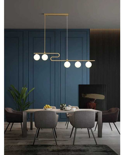 Lustră LED Modernă cu 5 Globuri Mate DA2416/5