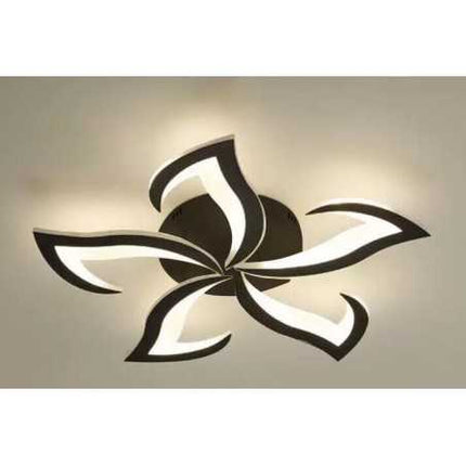 Lustră LED Negru cu Telecomandă WiFi – Eleganță și Tehnologie Inteligentă - G16801/5 BK