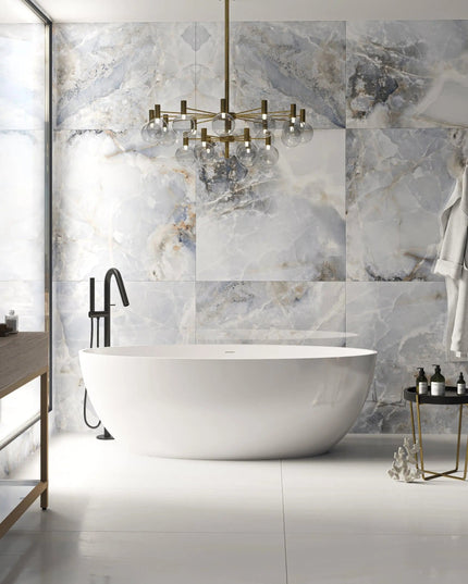 Cadă din compozit albă mată Madonna