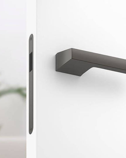 Mânere uși Maxima – Finisaj Titan cu Rozetă Yală Inclusă