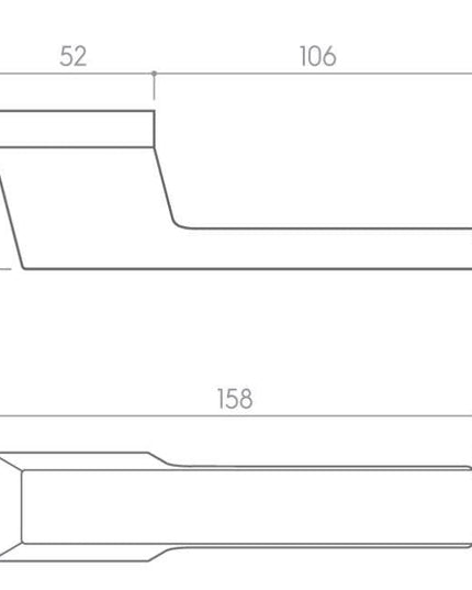 Mânere uși Maxima – Finisaj Titan cu Rozetă Yală Inclusă