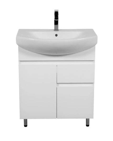 Mobilier de baie pe pardoseală Sity, Alb