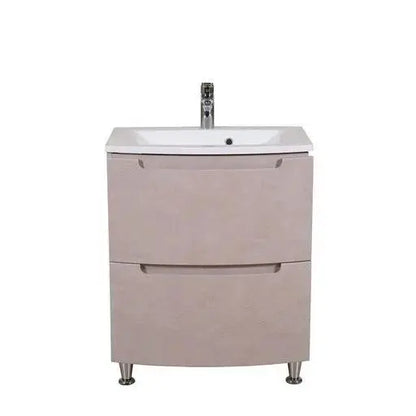 Mobilier de baie pe pardoseală Headway beton-beige