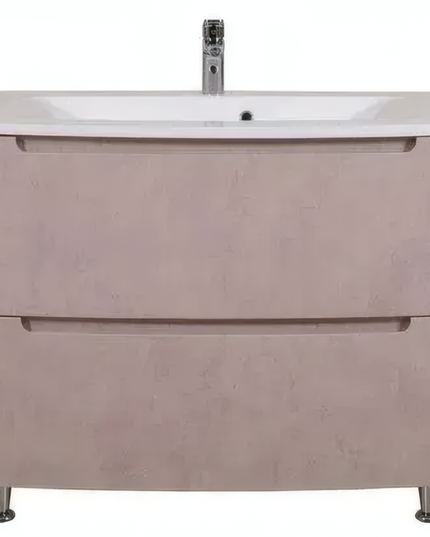 Mobilier de baie pe pardoseală Headway beton-beige