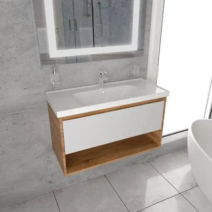 Mobilier de baie suspendat Edda, Sevilya