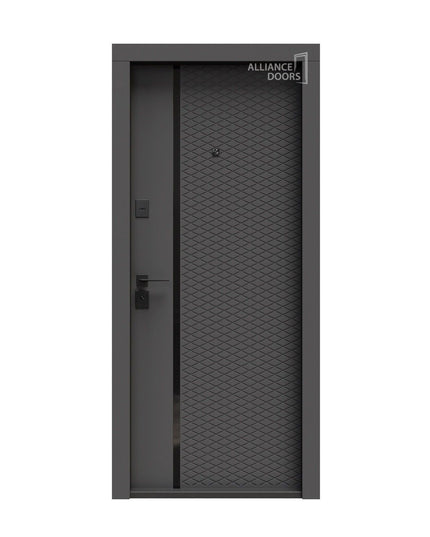 Usa intrare milano (soft touch gri /alb mat interior)