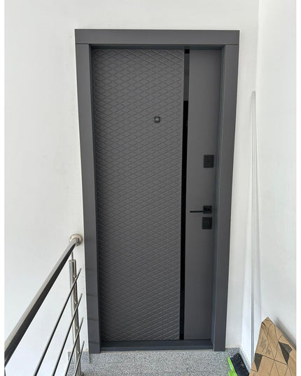 Usa intrare milano (soft touch gri /alb mat interior)