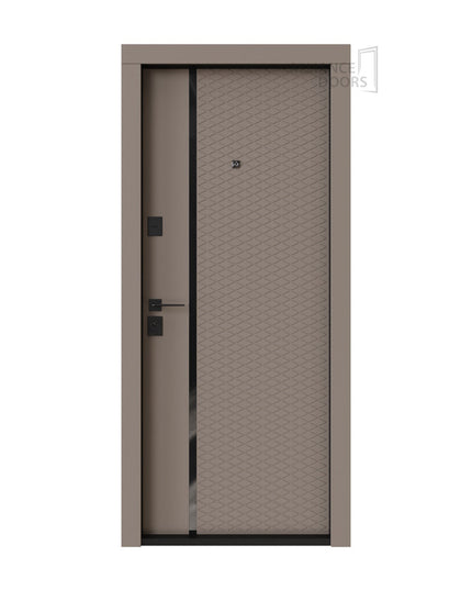 Usa Intrare Milano (maro soft touch / alb mat interior)