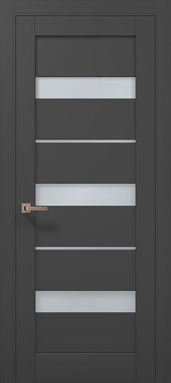 Ușă de interior ML 22 – Design cu fâșii orizontale și sticlă  / Millenium - Carlo Porte