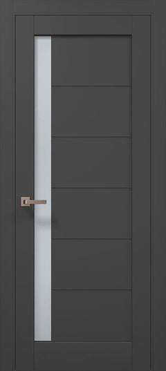 Ușă interior Millenium ML-643 – Design modern cu fereastră laterală elegantă / Millenium - Carlo Porte