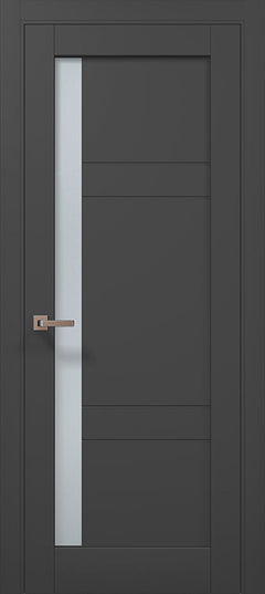 Ușă de interior Millenium ML 644 – Eleganță echilibrată cu fereastră verticală laterală / Millenium - Carlo Porte