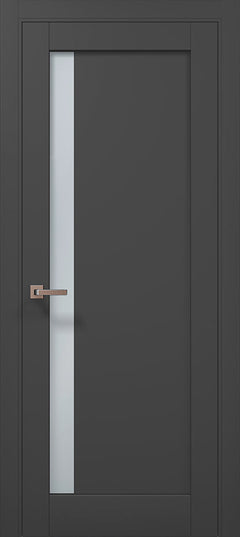 Ușă de interior ML 64 – Eleganță Minimalistă cu Geam Lateral / Millenium - Carlo Porte