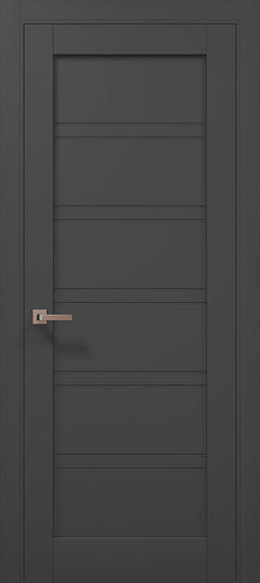 Ușă de interior ML 709 – Design echilibrat cu riflaje orizontale, finisaje premium / Millenium - Carlo Porte