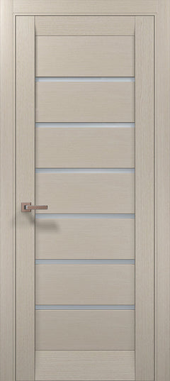 Ușă de interior ML 14 – Design modern cu fâșii satin și stil minimalist / Millenium - Carlo Porte