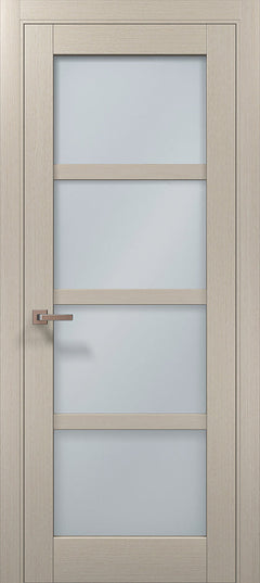 Ușă interior ML 32 – Stil modern cu panouri vitrate mate / Millenium - Carlo Porte